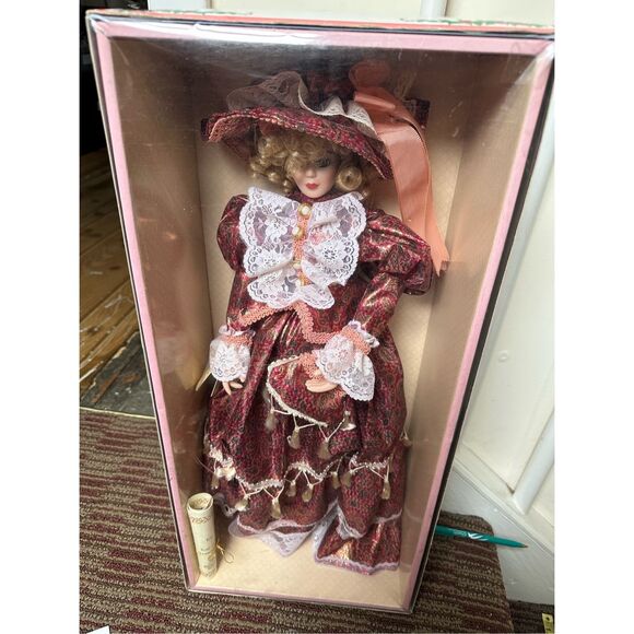 Victorian Treasures Porcelain Dolls - Picture 1 of 5